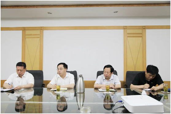 淄博市法院党组书记、院长梁久军来BG大游集团调研