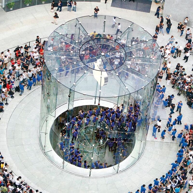 Ultra clear glass Engineering case